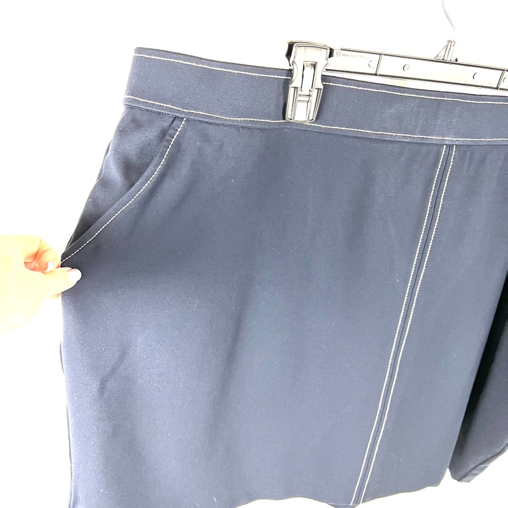 Loft Plus Navy “Nautical” Straight Skirt 26 845 View 3